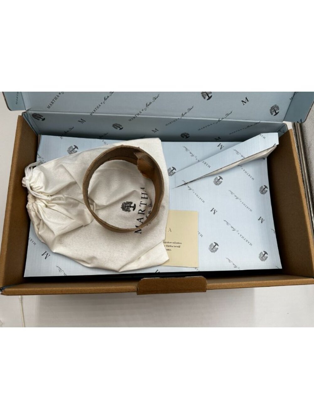 NIB Martha Stewart 4 Qt Tri-Ply Stainless Steel Sauce Pan w/Lid New In Box - Picture 2 of 7